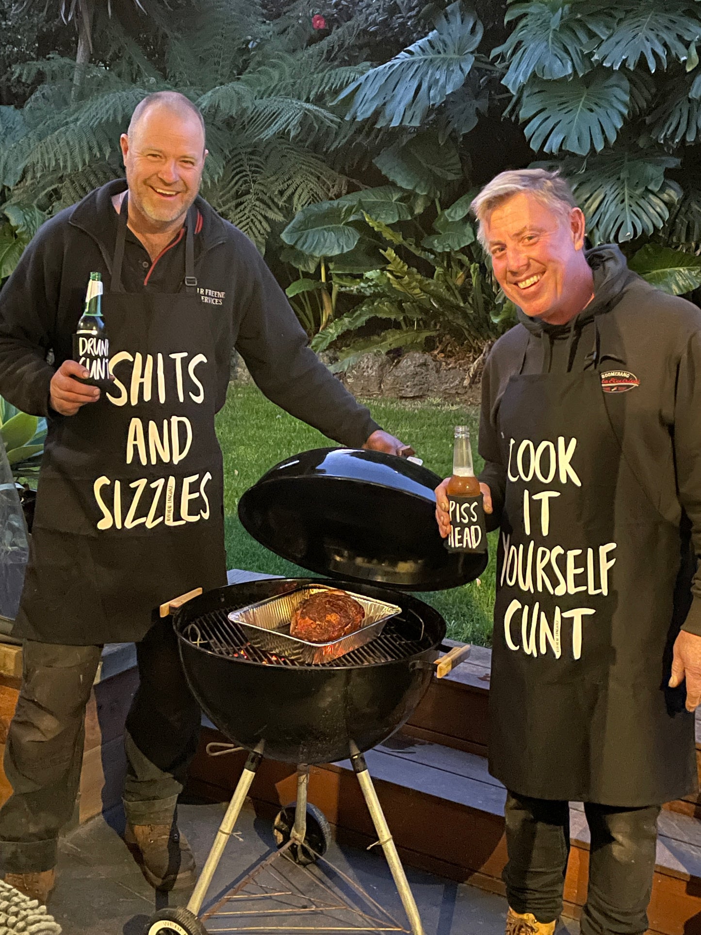 Cook It Yourself Cunt - BBQ apron - Kitchen Language