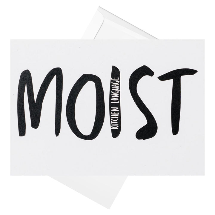 Moist greeting card