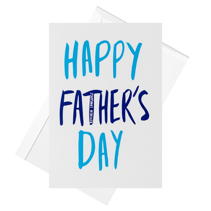 Happy Father's Day...Cunt greeting card