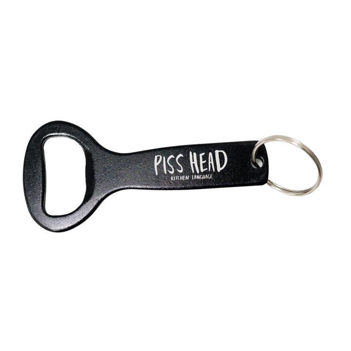 Piss Head keyring bottle opener
