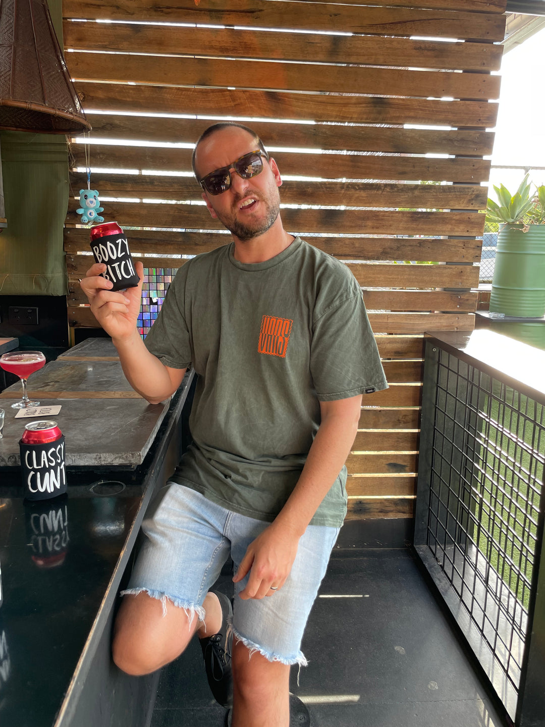 Boozy Bitch stubby holder