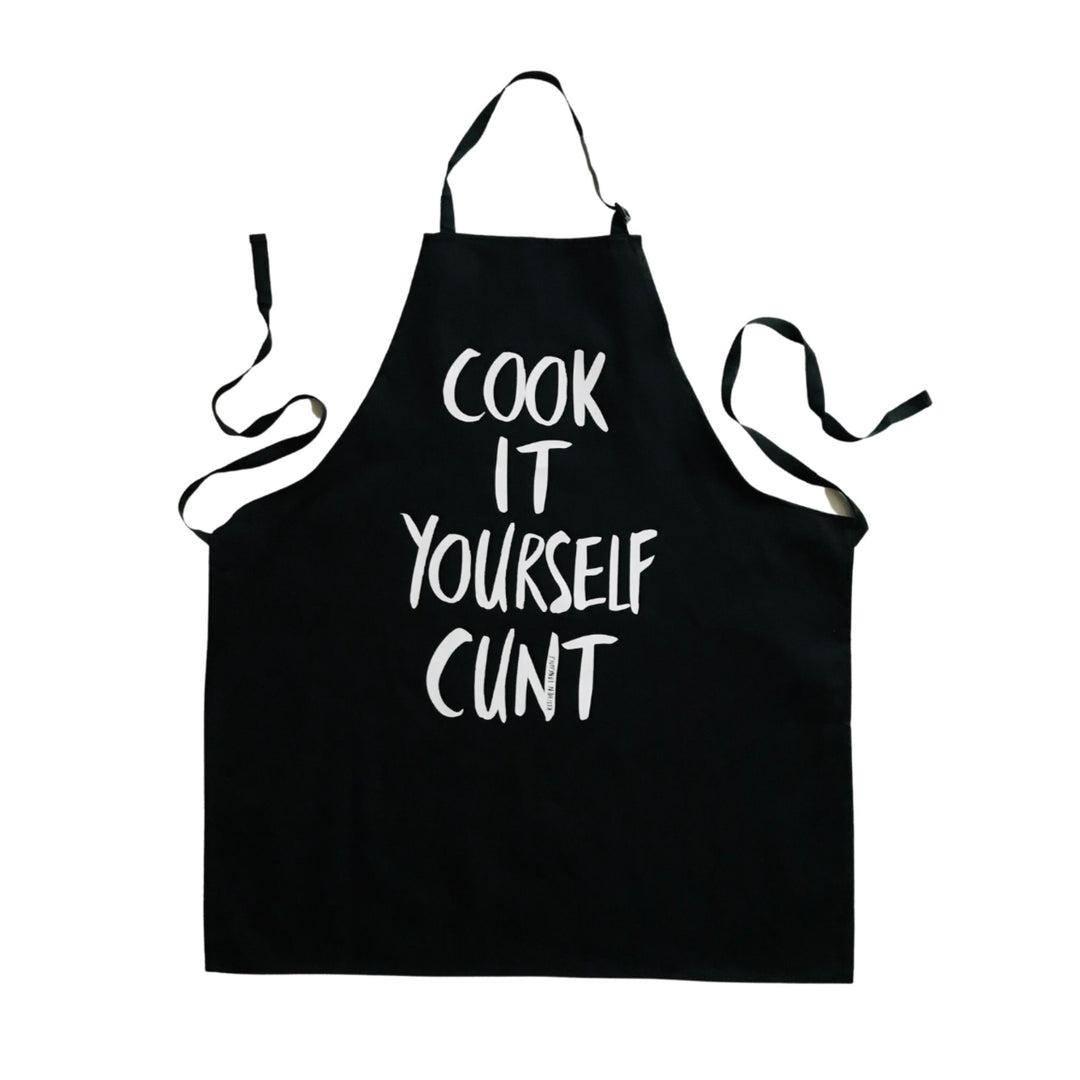 Sweary BBQ apron