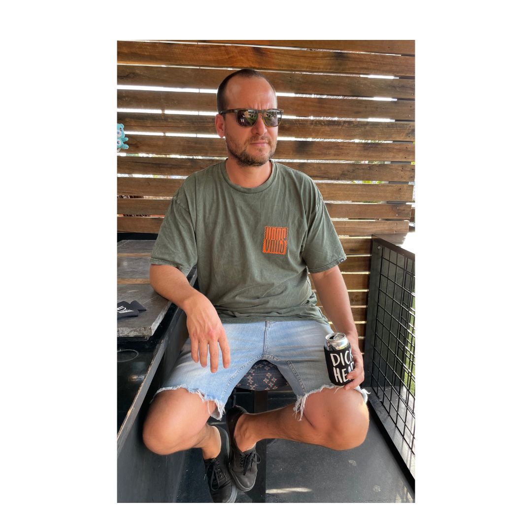Dick Head Stubby Holder at Bar