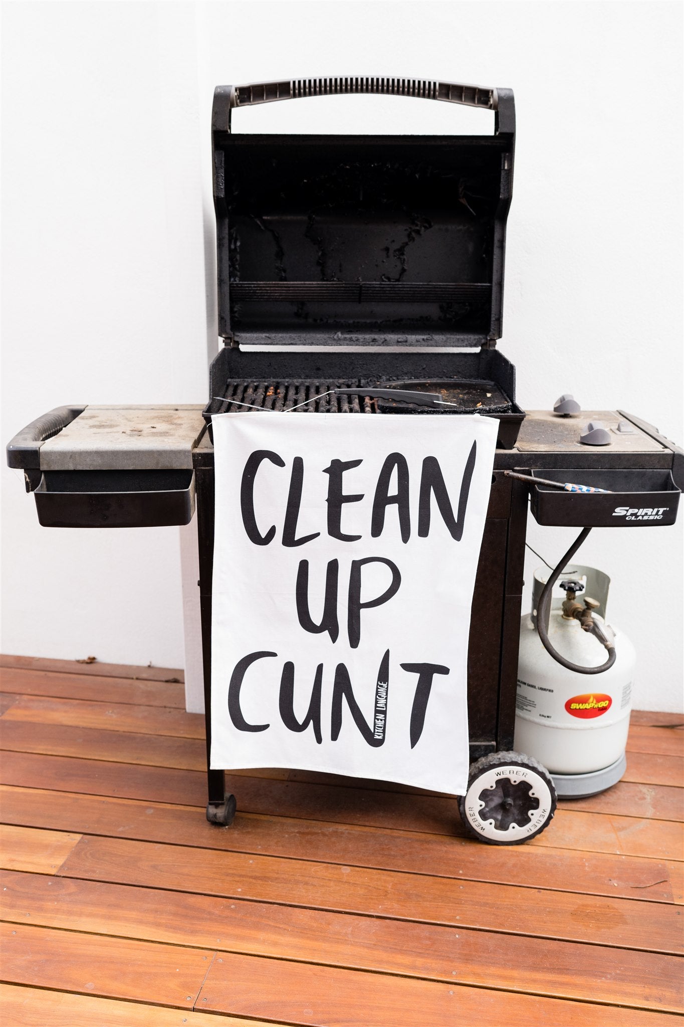 Clean Up Cunt - Kitchen Towel- Kitchen Language