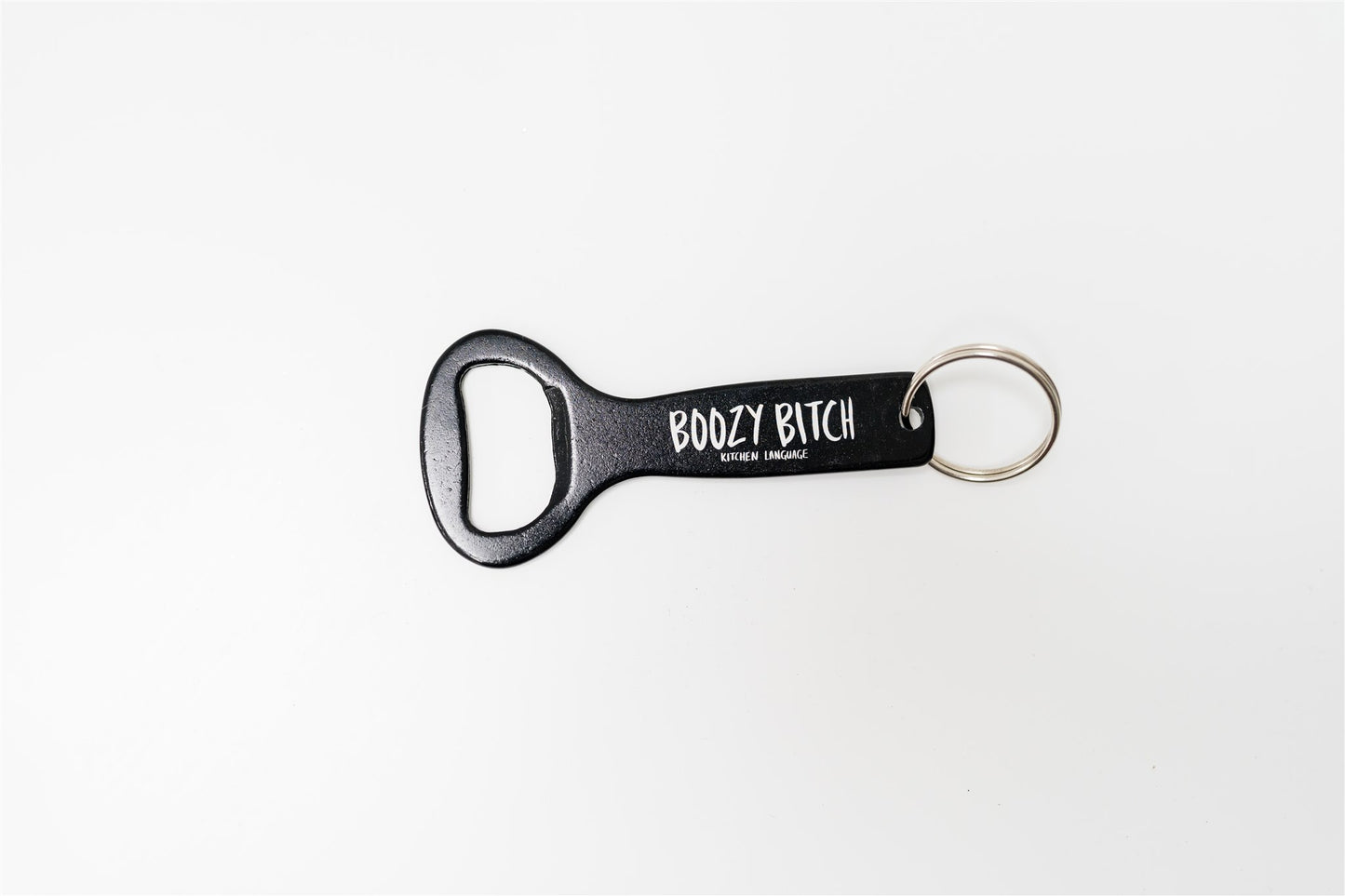 Boozy Bitch Keychain Bottle Opener