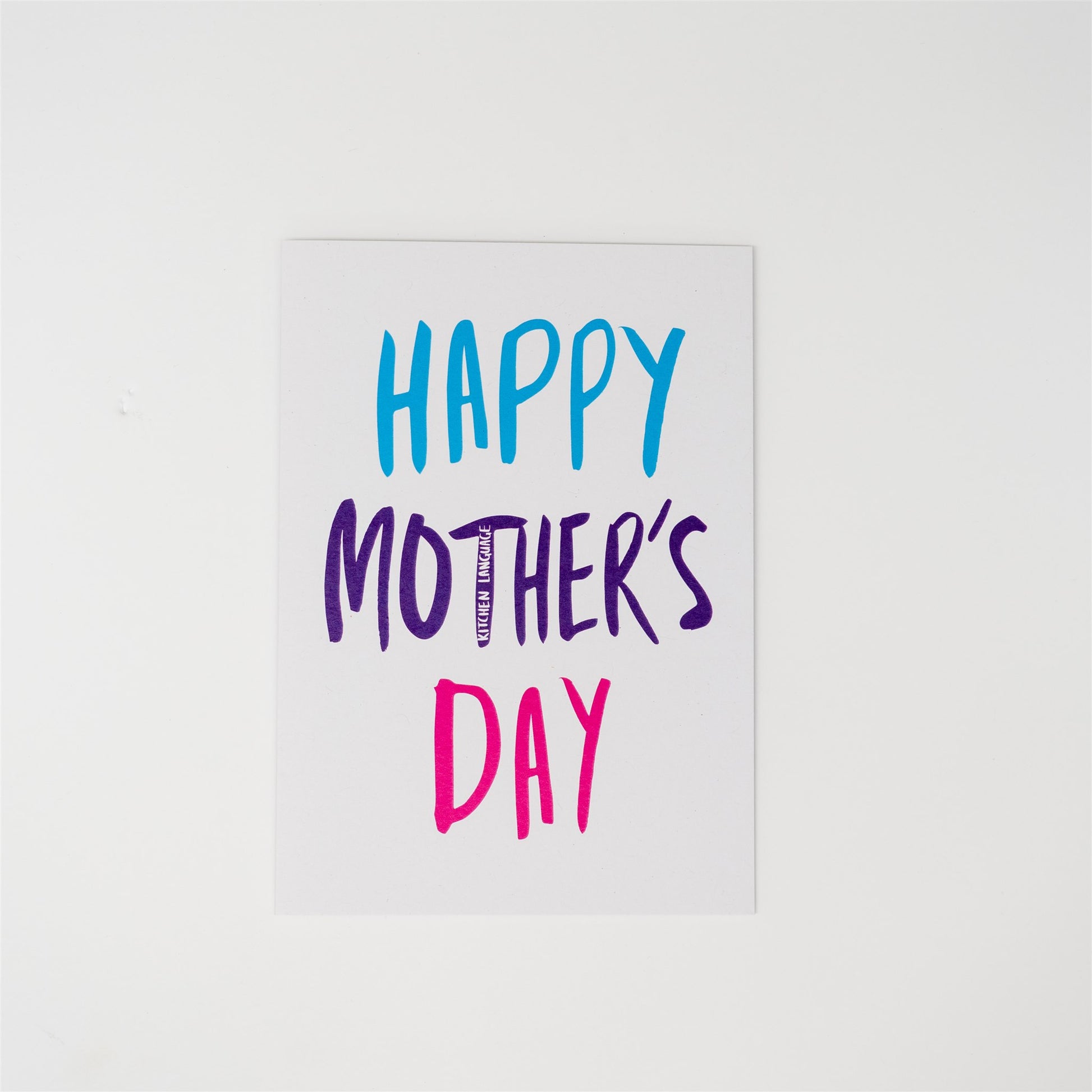 Happy Fucking Mothers Day bitch- greeting card- kitchen language