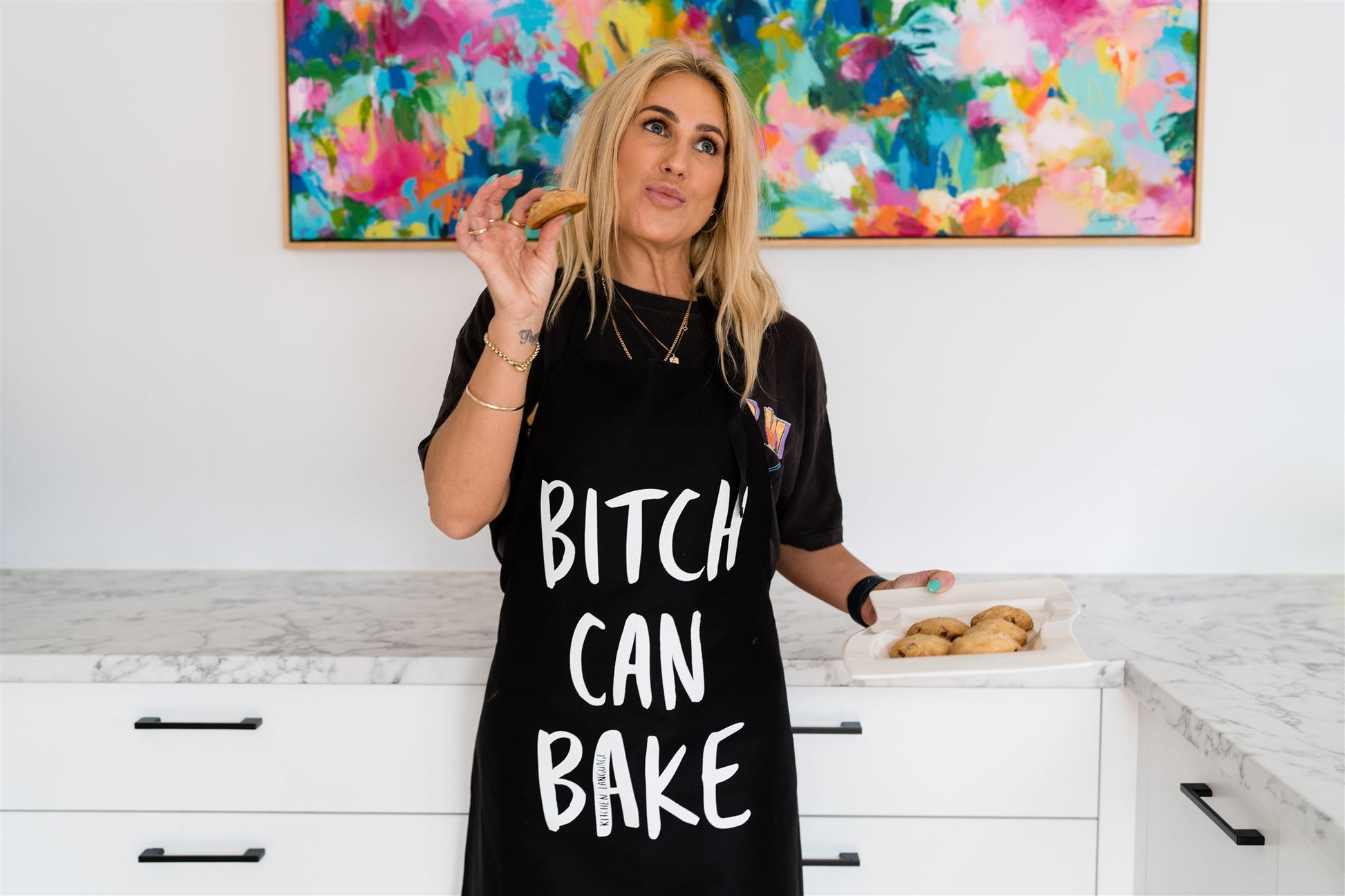 Funny apron - Baking Queen - Kitchen Language