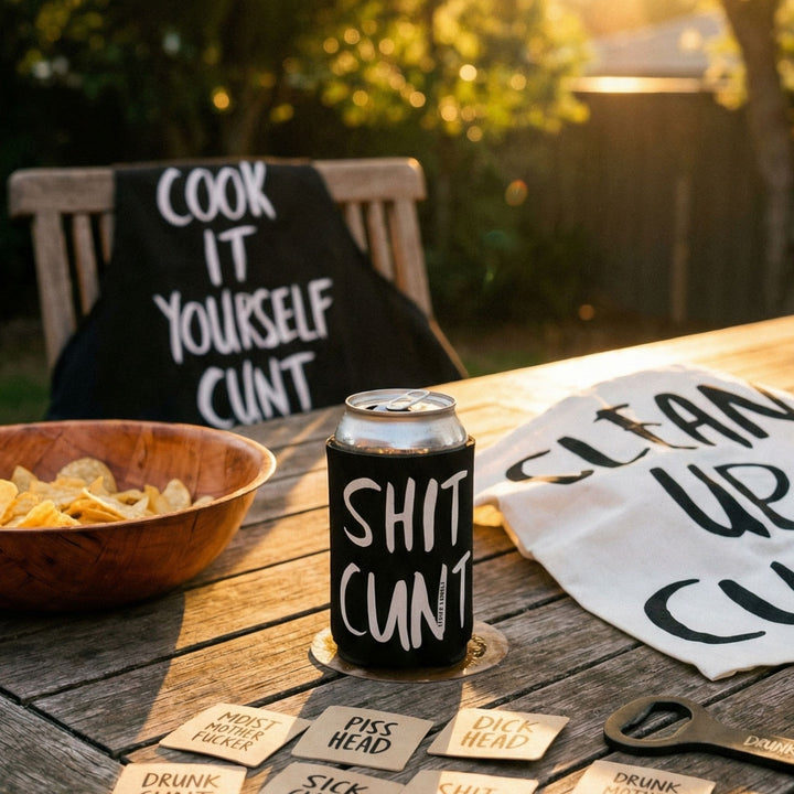 12 pack Flip Side cardboard coaster pack