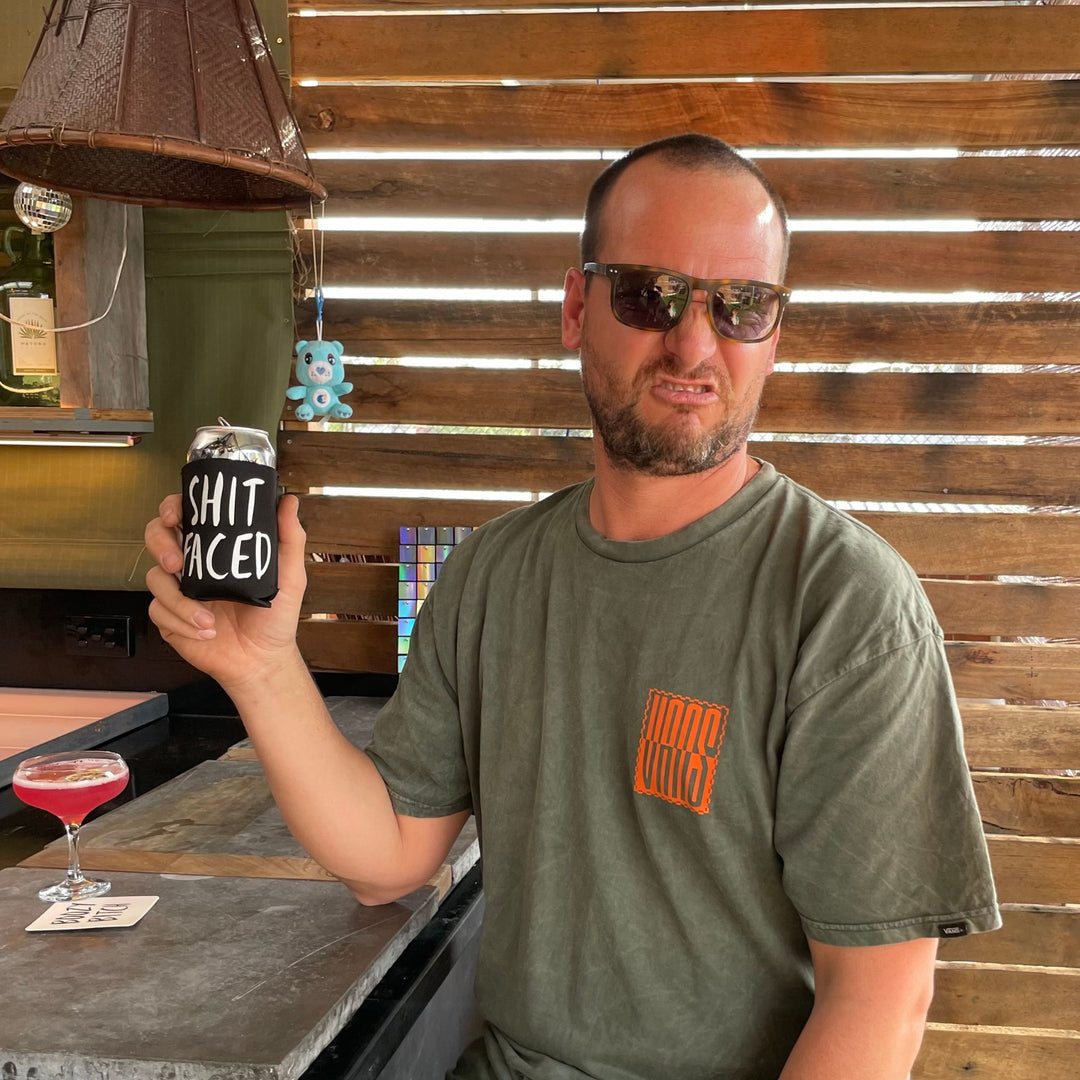 Shit Faced stubby holder