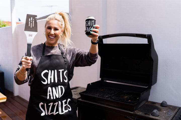 Shits and Sizzles apron