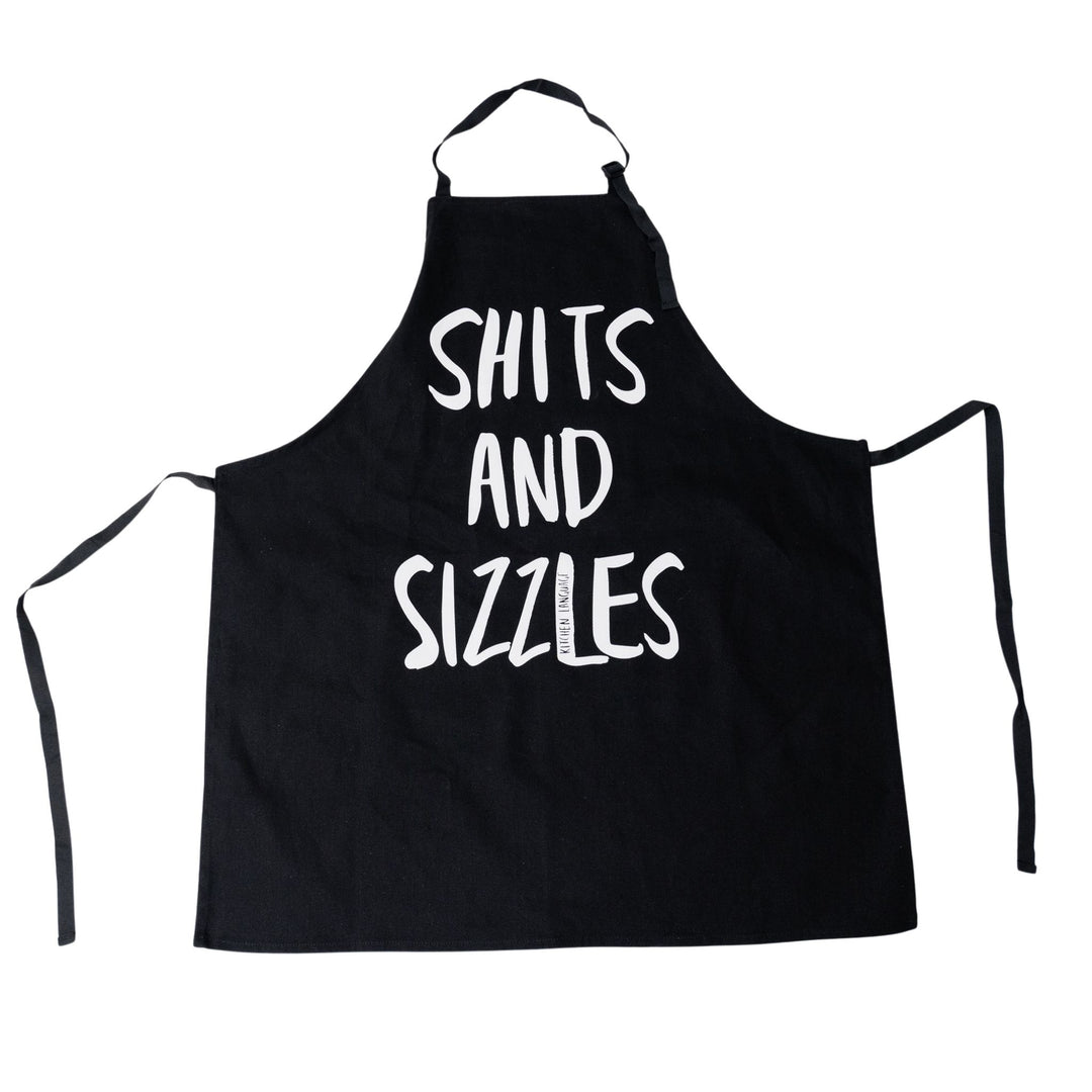Sweary BBQ apron