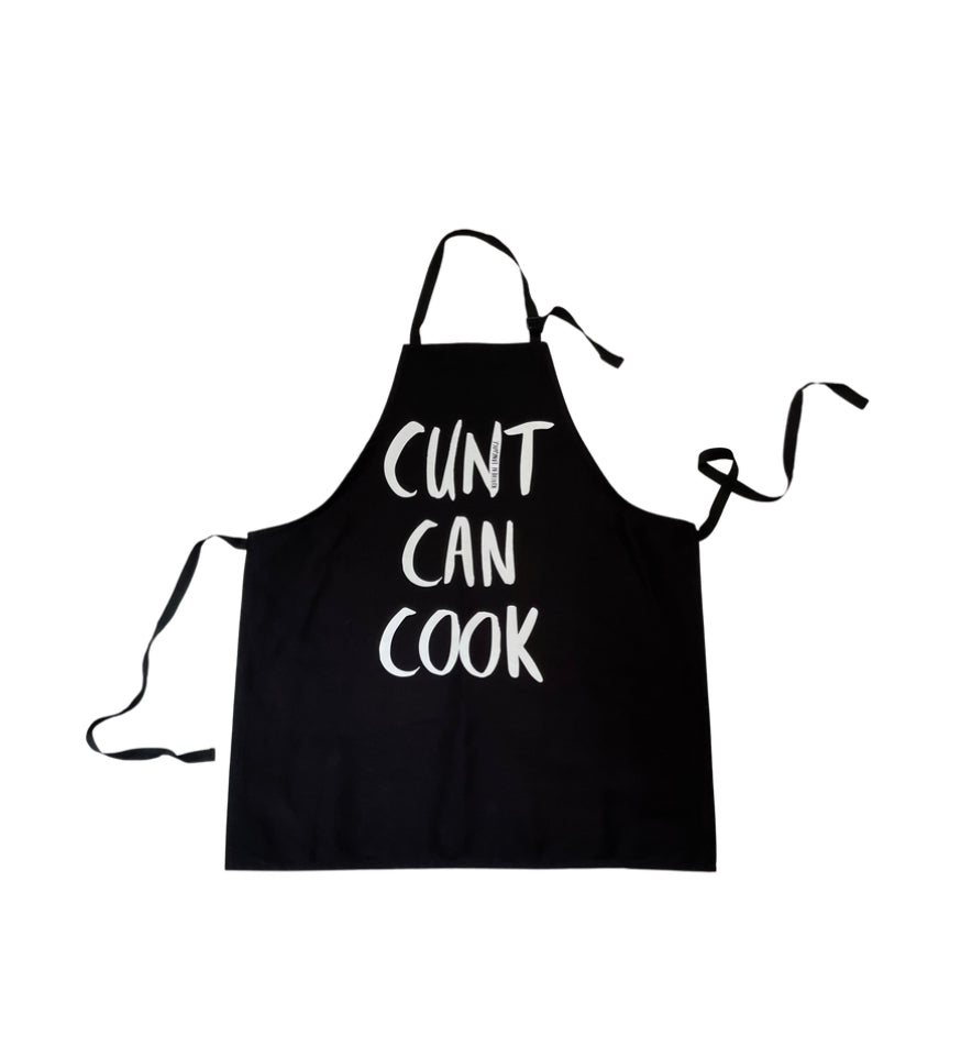 BBQ apron - Cunt Can Cook apron - Kitchen Language